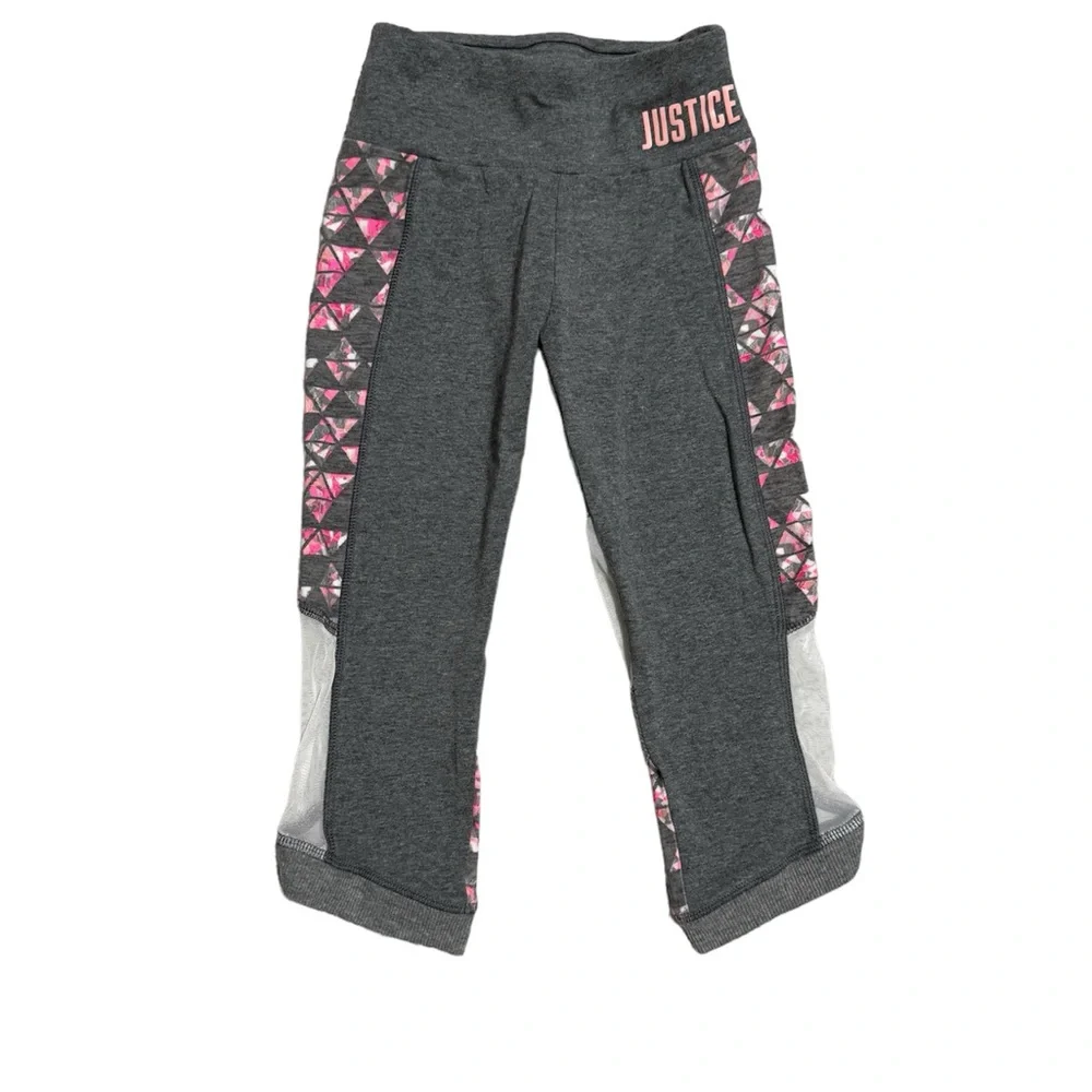 Justice Girls Size 8 Capri Length Leggings